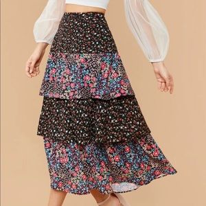 High waisted skirt